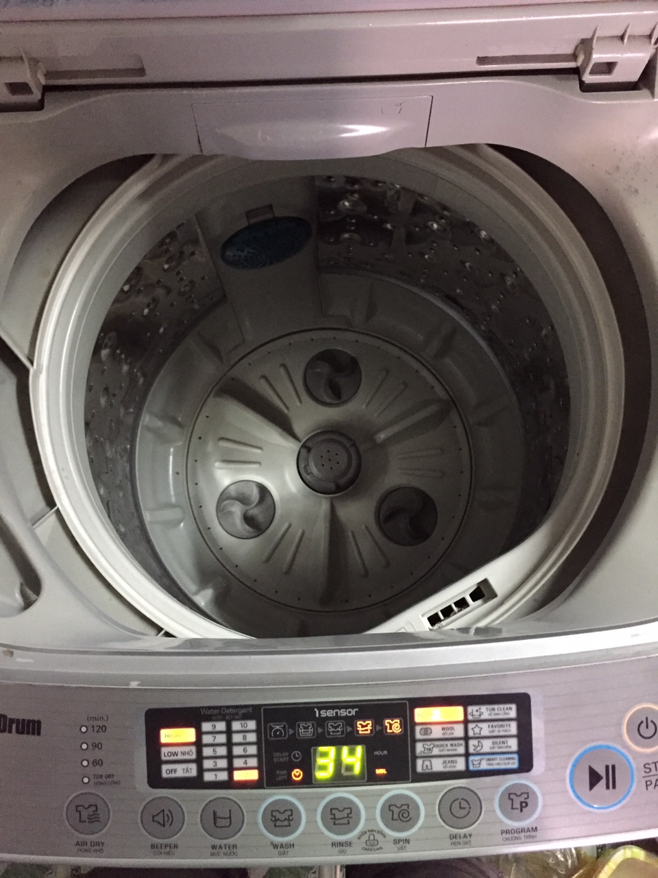 Máy Giặt Cũ LG 8kg Ngoại Hình Mới 93%