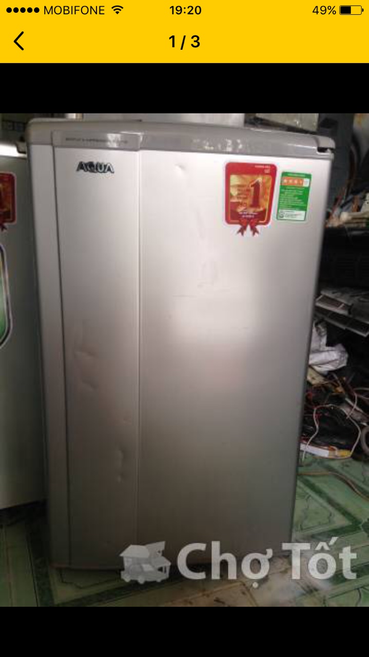 Tủ Lạnh Cũ Sanyo-AQUA 95L Ngoại Hình Mới 98%
