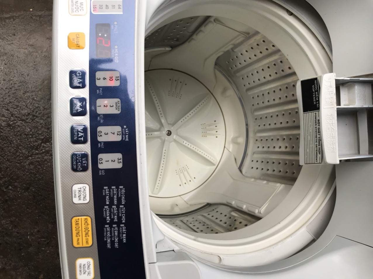 Máy Giặt SANYO Inverter 9kg Đã Qua Sử Dụng Mới 97% 3