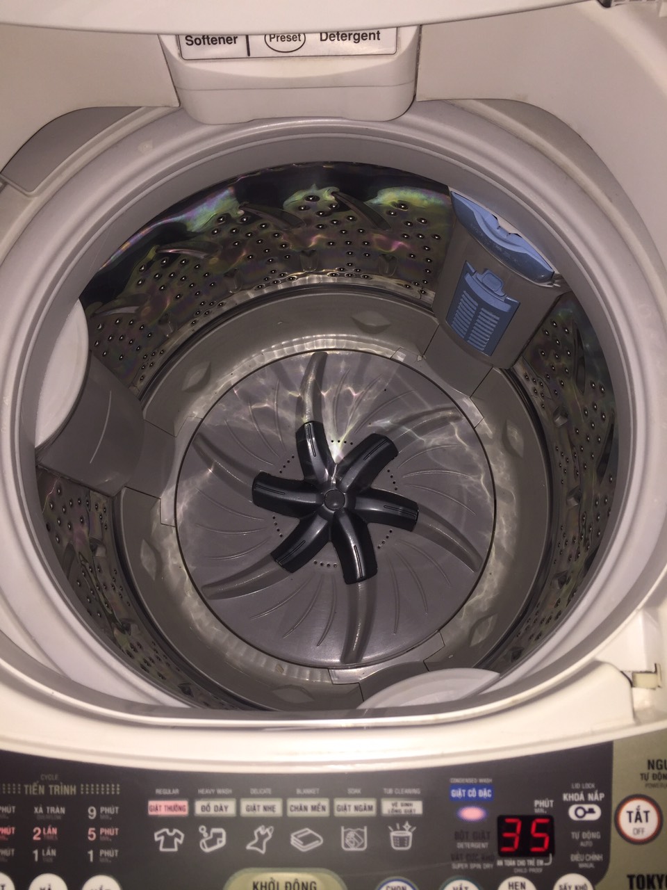 Máy Giặt TOSHIBA 10 kg Nguyên zing 100% ngoại hình mới đẹp 97%