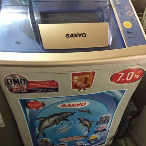 Máy Giặt Cũ SANYO 7kg Ngoại Hình Còn Mới 98%