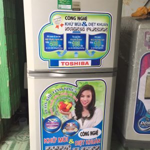 Tủ Lạnh Cũ TOSHIBA 120L Ngoại Hình Mới 96%