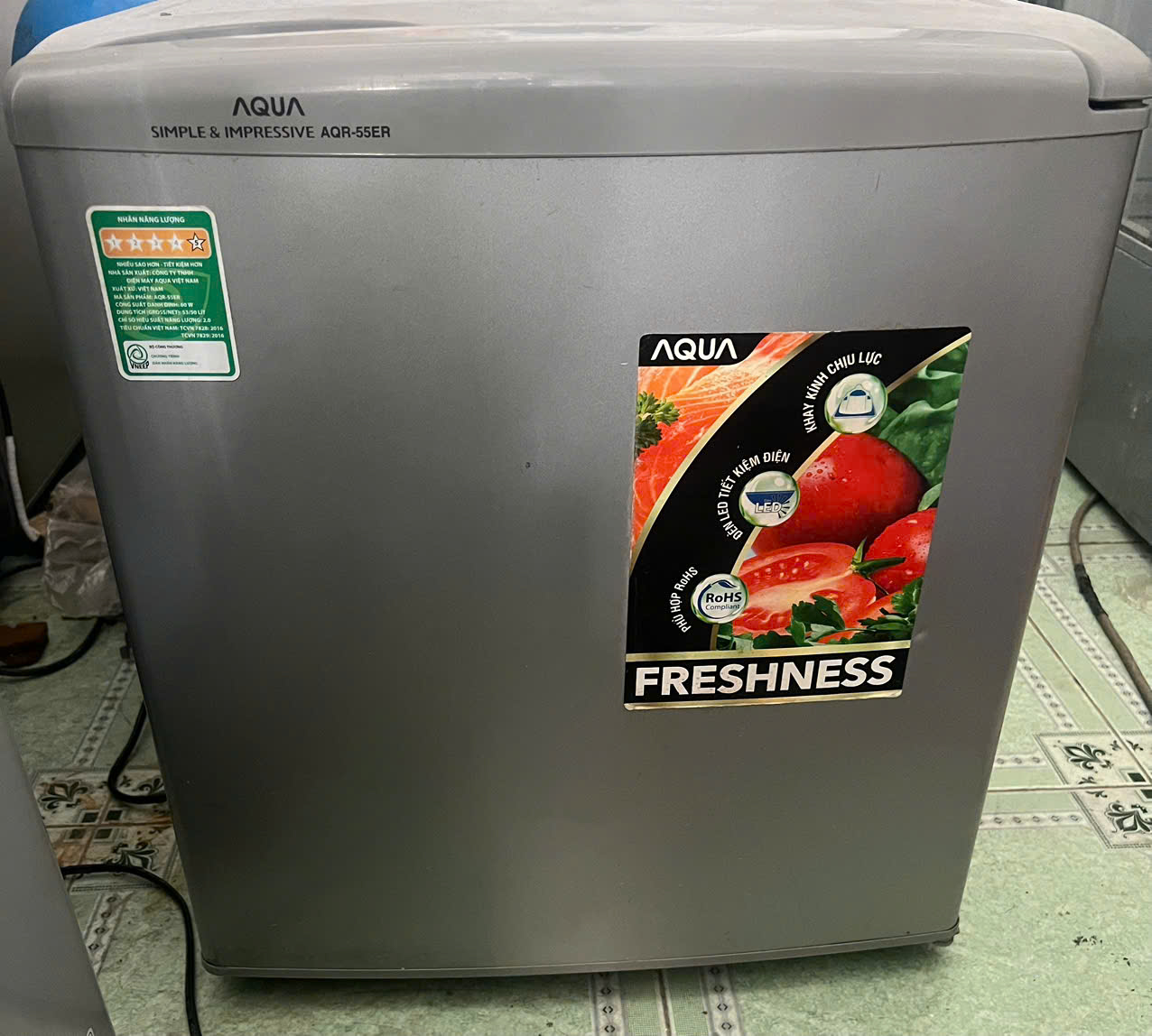 Tủ lạnh AQua 53lít nguyên zing 100% chưa qua sửa chữa